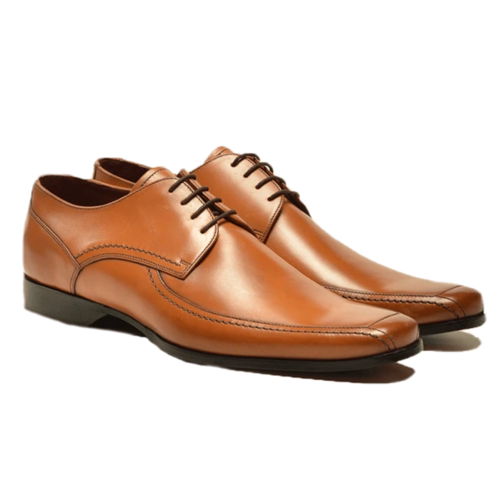 Tan Burnished Calf Shoes - Gagliardi