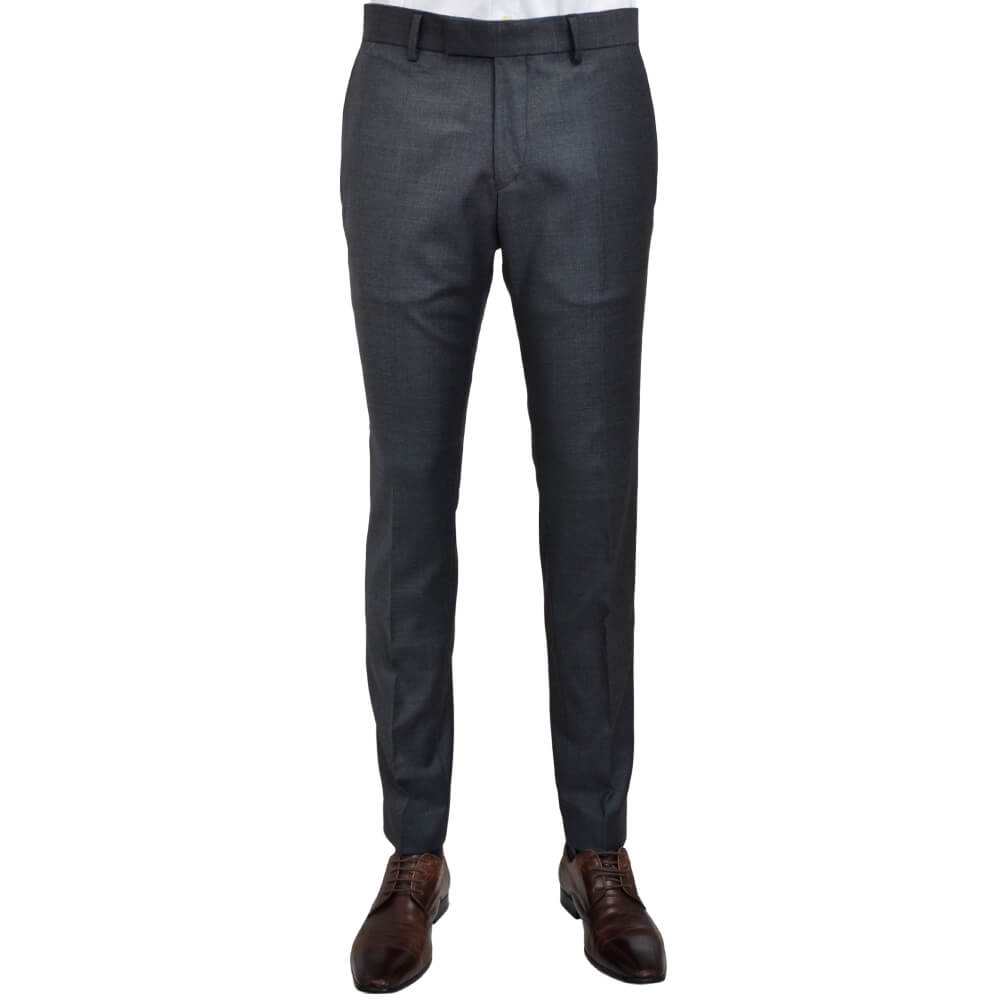 Vitale Barberis Canonico Charcoal Shark Skin Suit - Gagliardi