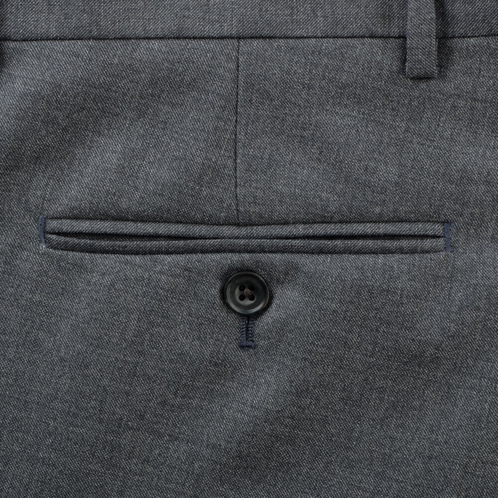 Vitale Barberis Canonico Charcoal Shark Skin Suit - Gagliardi