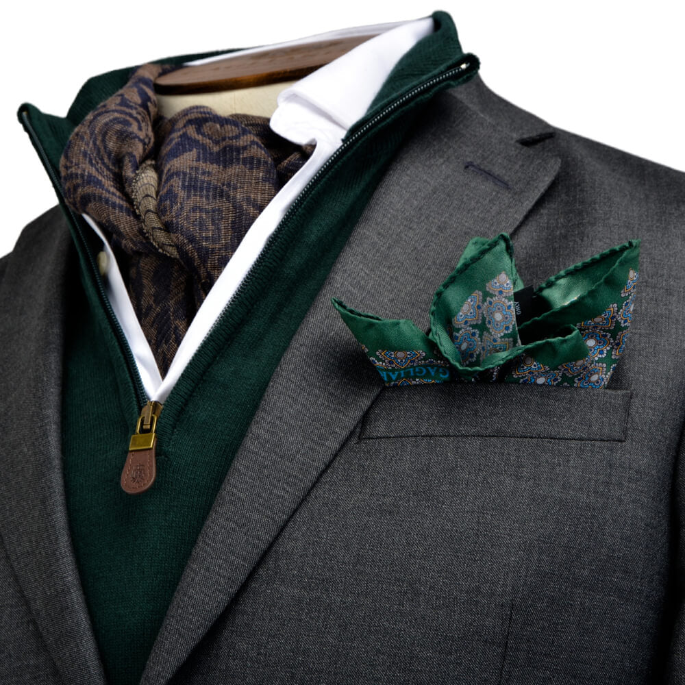 Vitale Barberis Canonico Charcoal Shark Skin Suit - Gagliardi