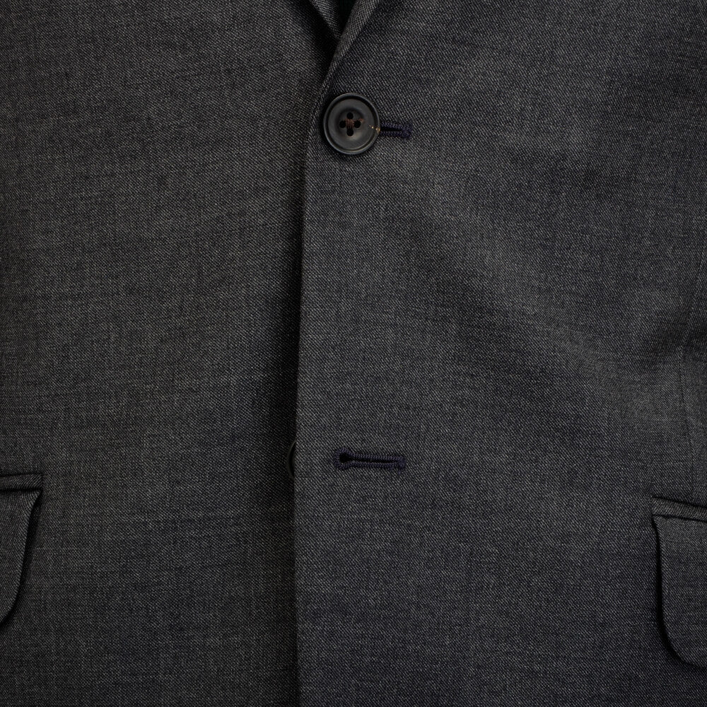 Vitale Barberis Canonico Charcoal Shark Skin Suit - Gagliardi