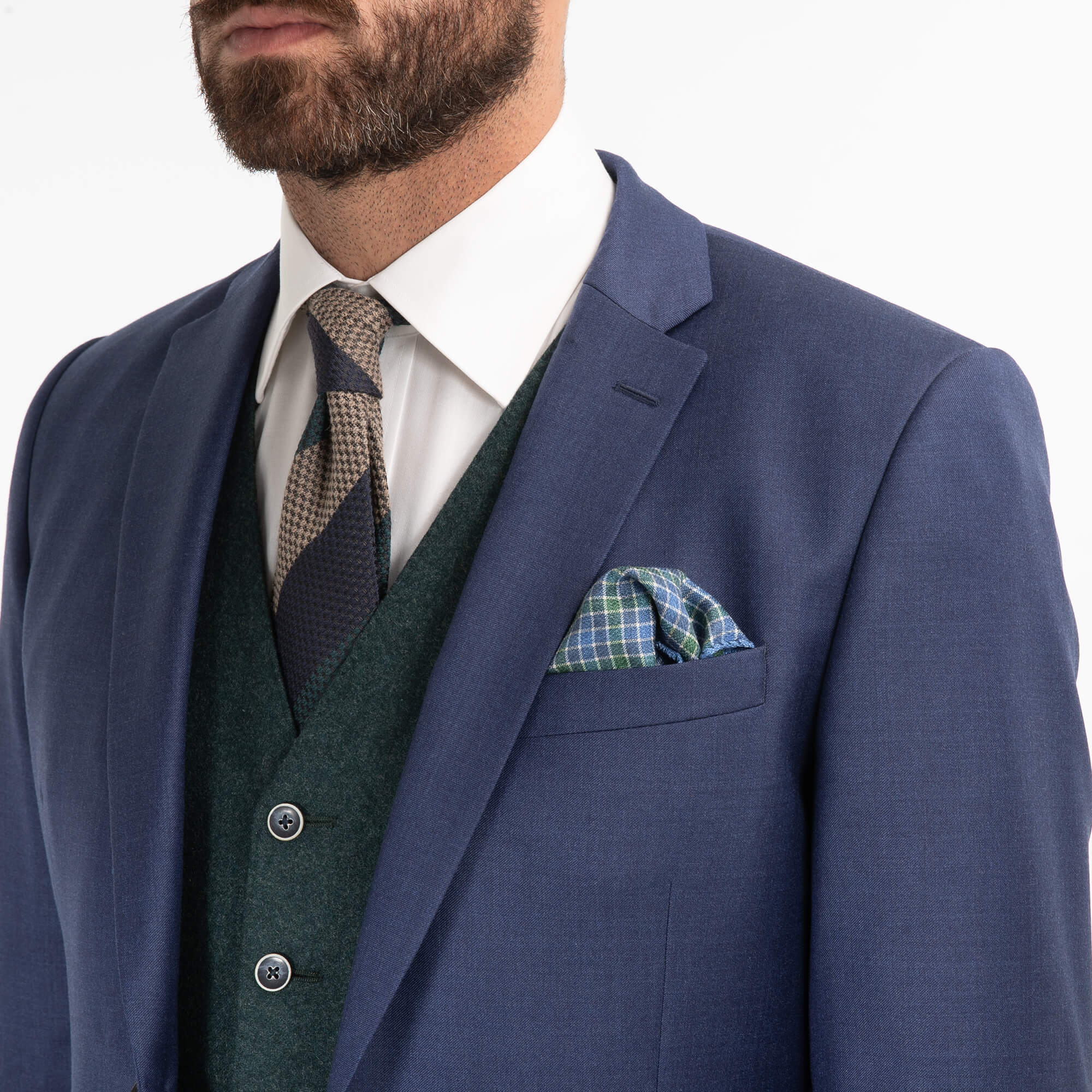 Vitale Barberis Canonico Mid-Blue Suit