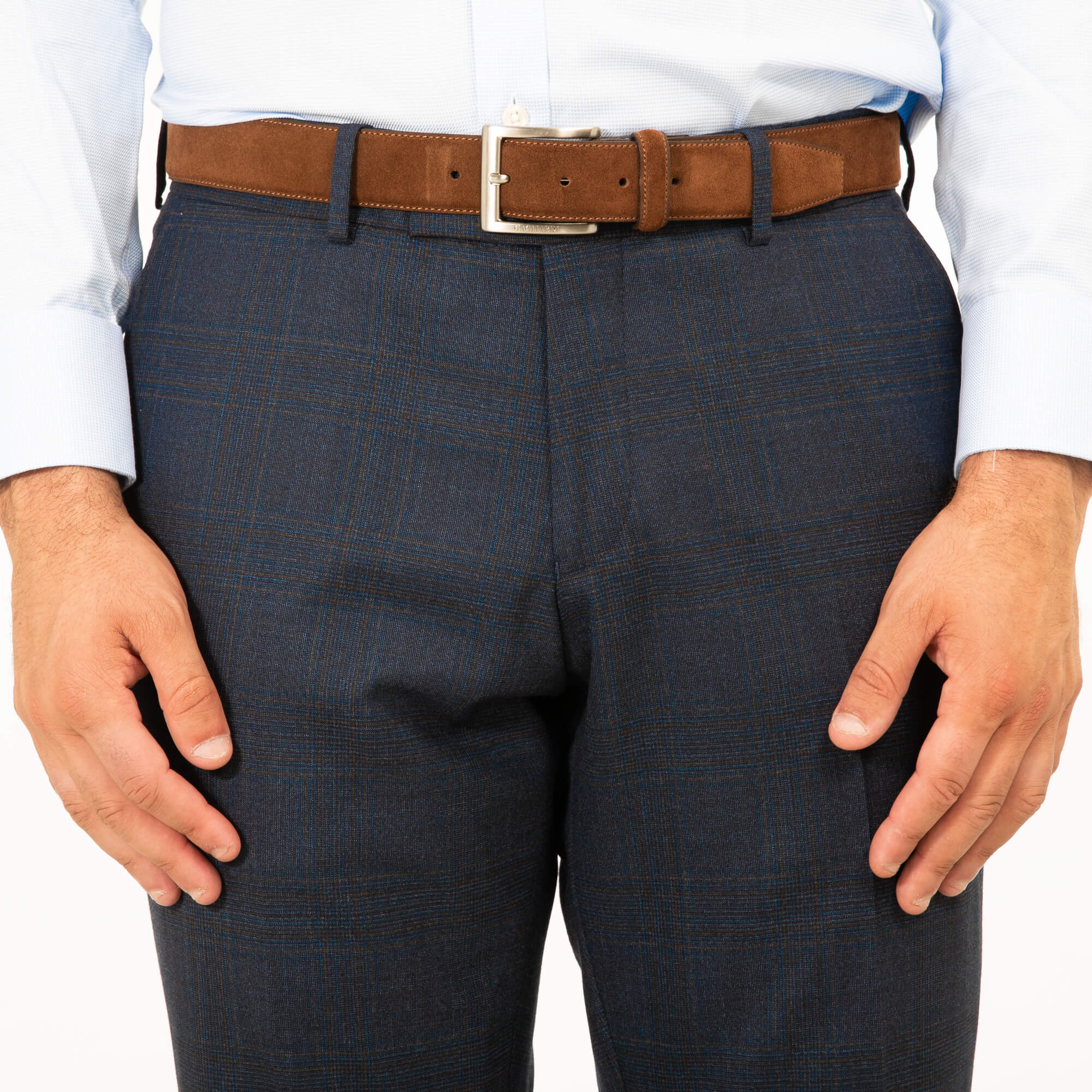 Blue Glen Check Suit