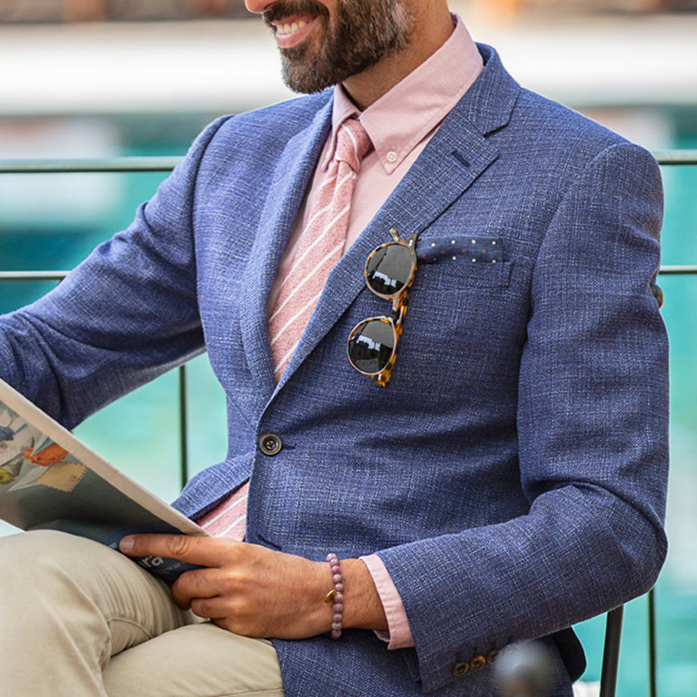 Slim Fit Red Cotton Button Down Shirt - Gagliardi