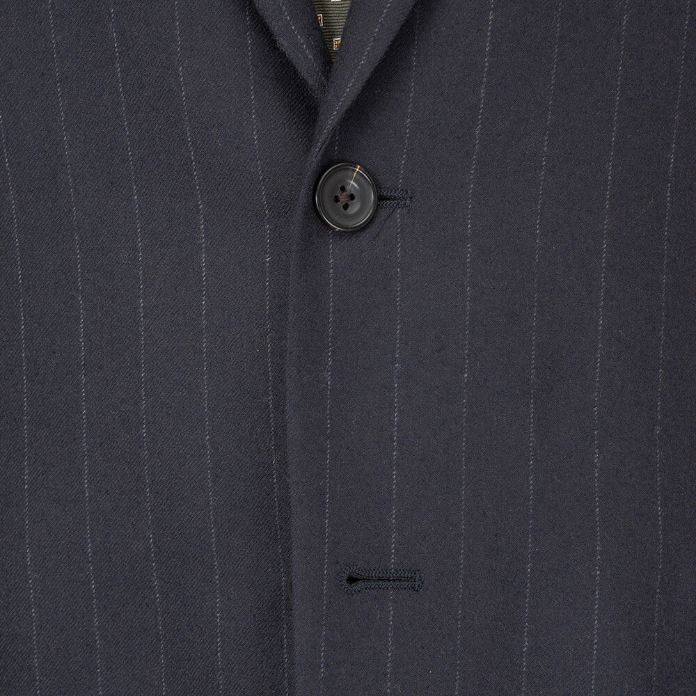 Lanificio F.lli Cerruti Navy Striped Suit - Gagliardi