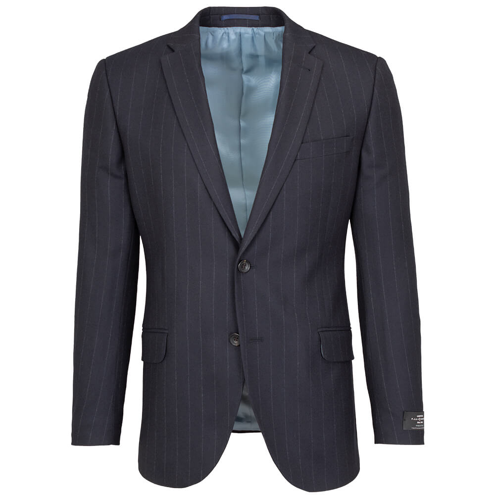 Lanificio F.lli Cerruti Navy Striped Suit - Gagliardi