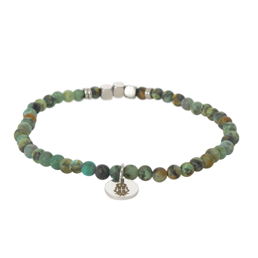 Green Beaded Bracelet - Gagliardi