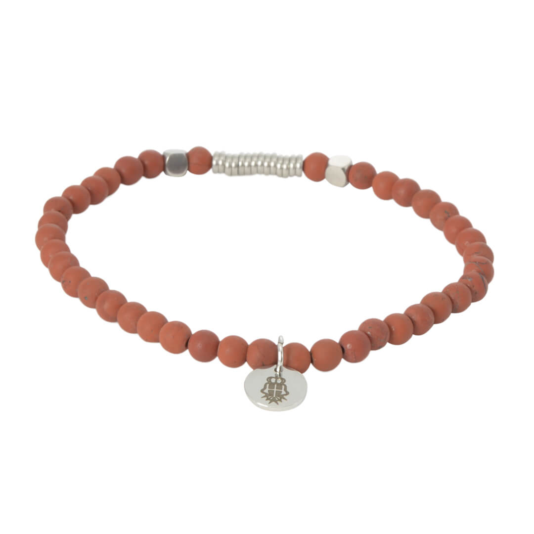 Orange Beaded Bracelet - Gagliardi