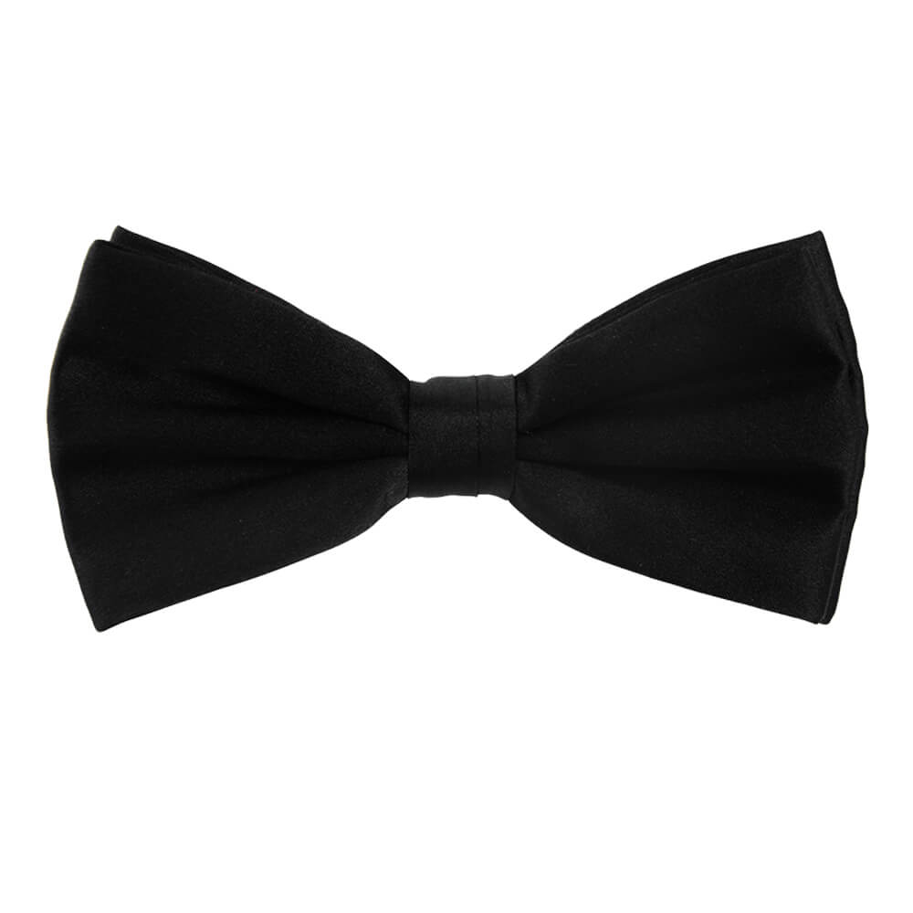 Black Silk Bow Tie - Gagliardi