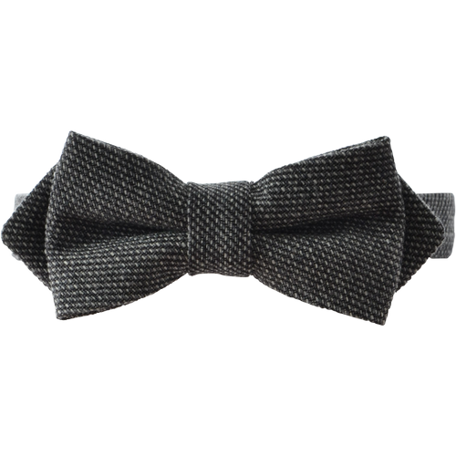 Grey Donegal Structure Bow Tie - Gagliardi