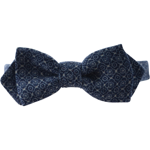 Blue Mini Geometric Bow Tie - Gagliardi