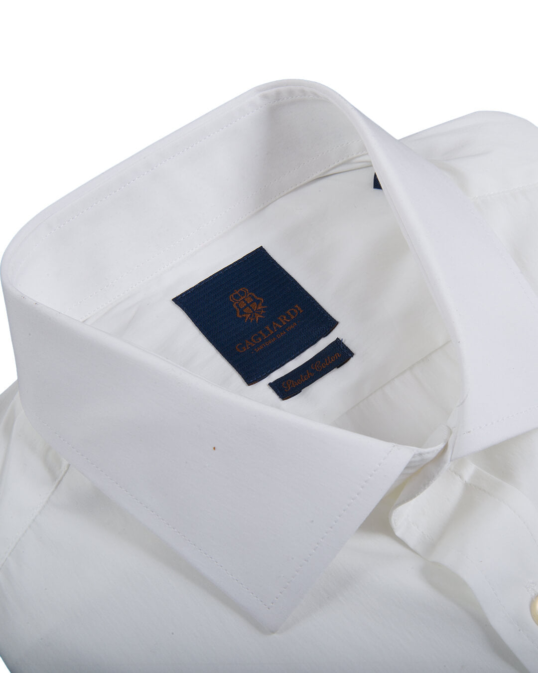 Extra Slim Fit White Stretch Shirt