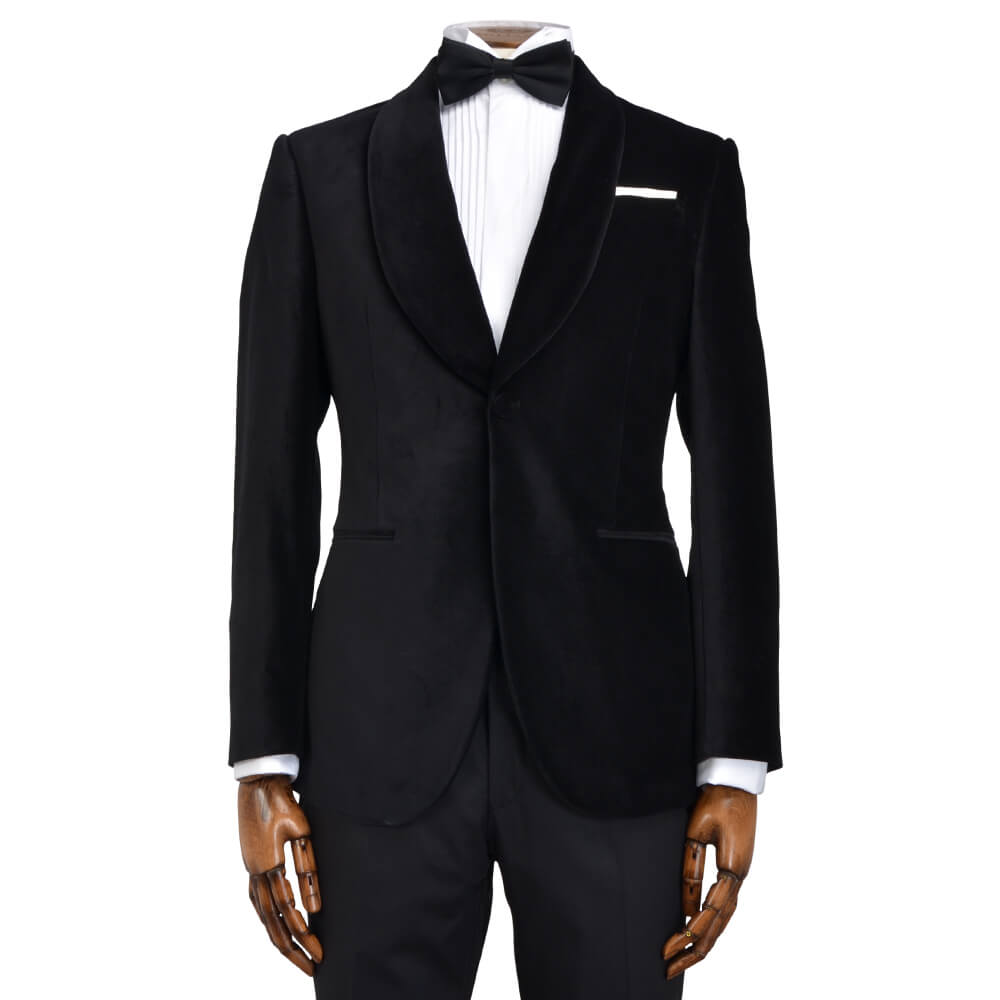 Black Velvet Jacket - Gagliardi