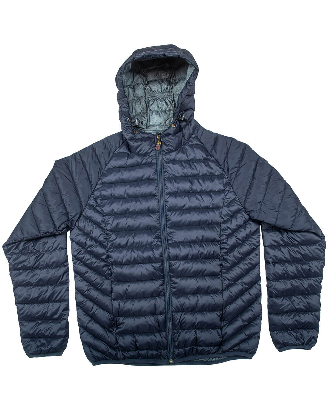 Navy Hooded Wadded Jacket