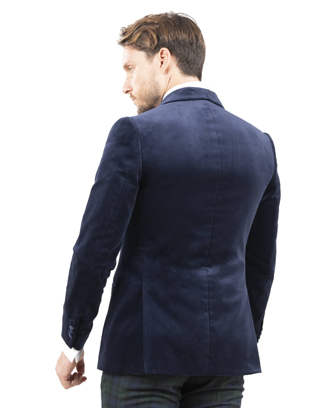 Evening Jacket Velvet Navy