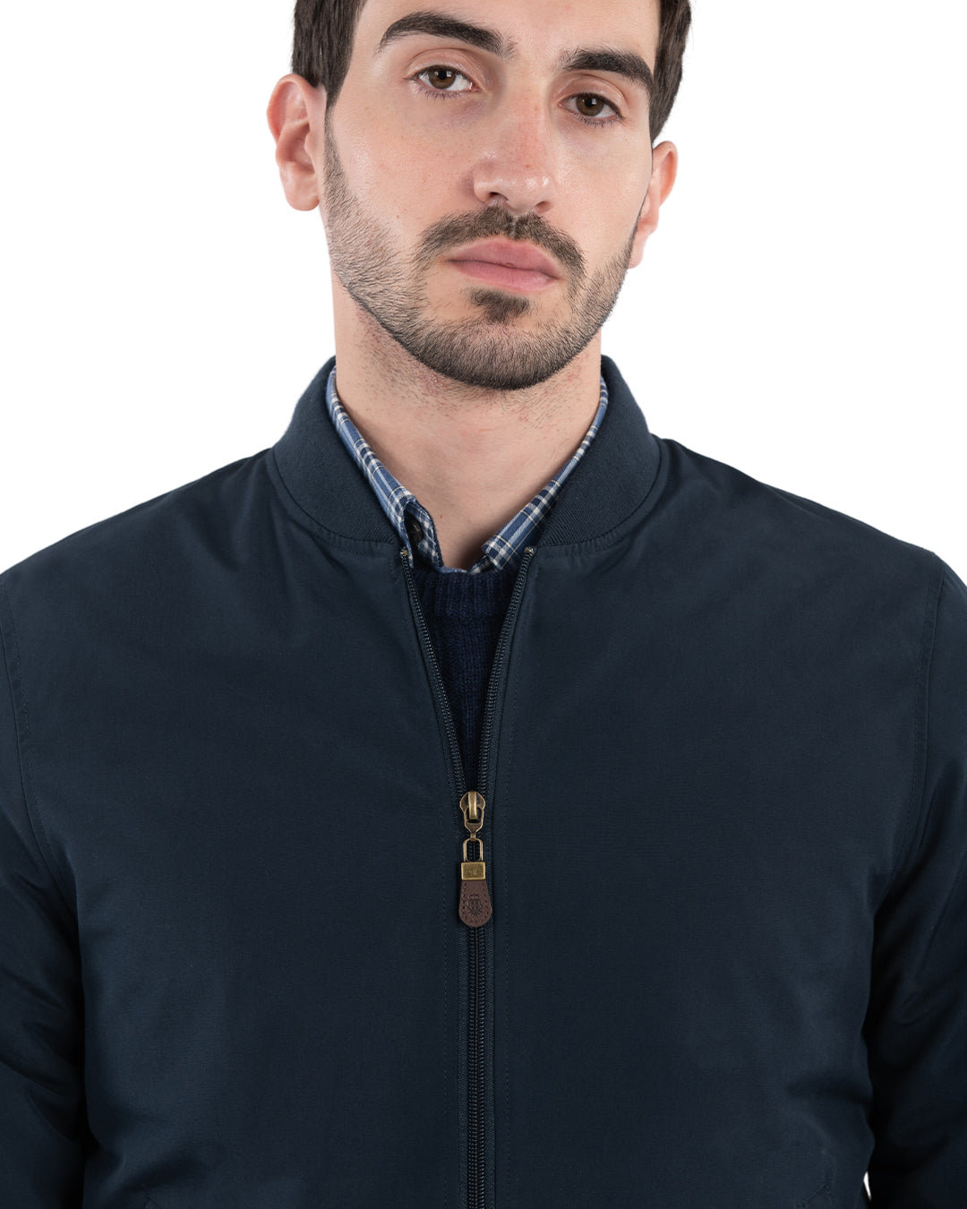 Navy Bomber Jacket