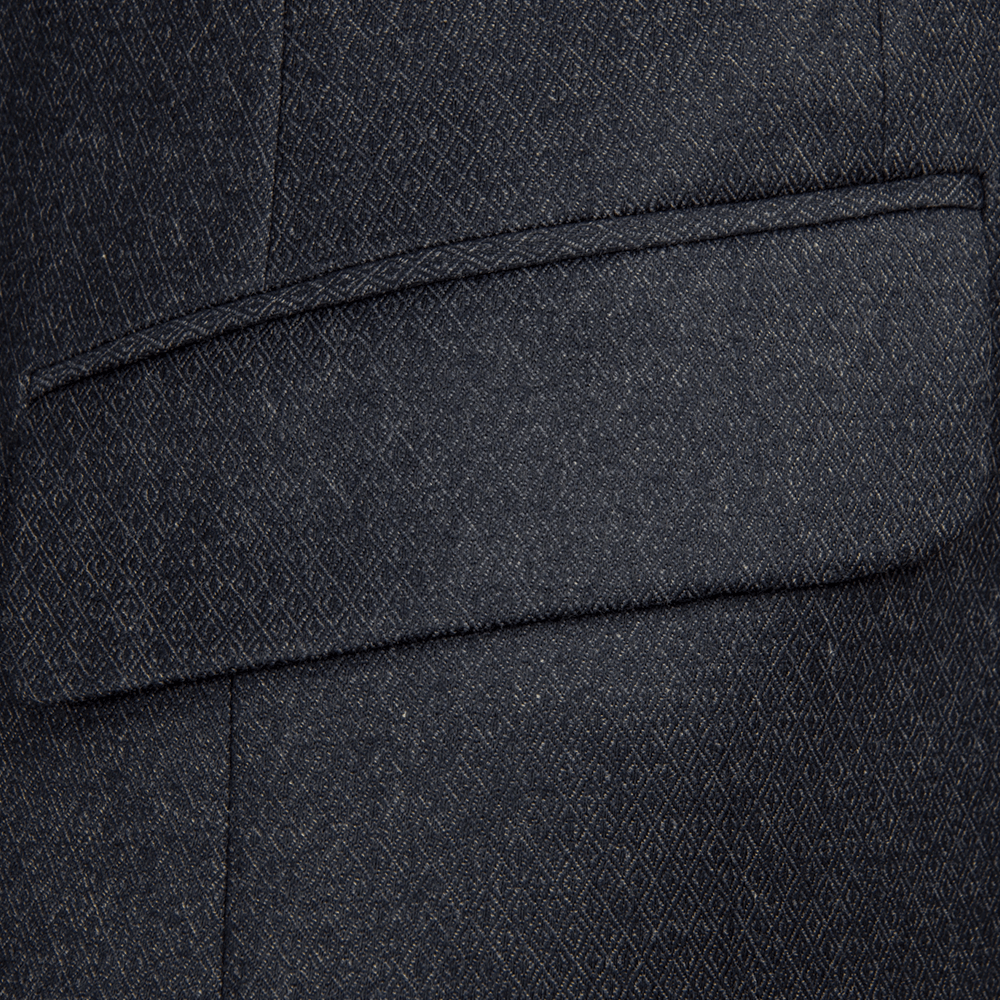 Indigo Diamond Weave Dinner Jacket - Gagliardi