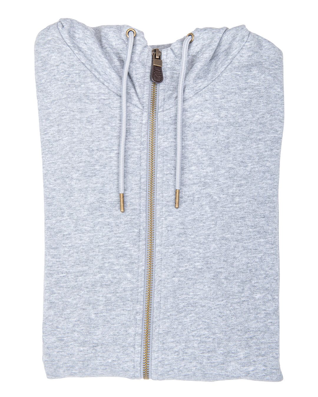 Grey Zip Through Hoodie