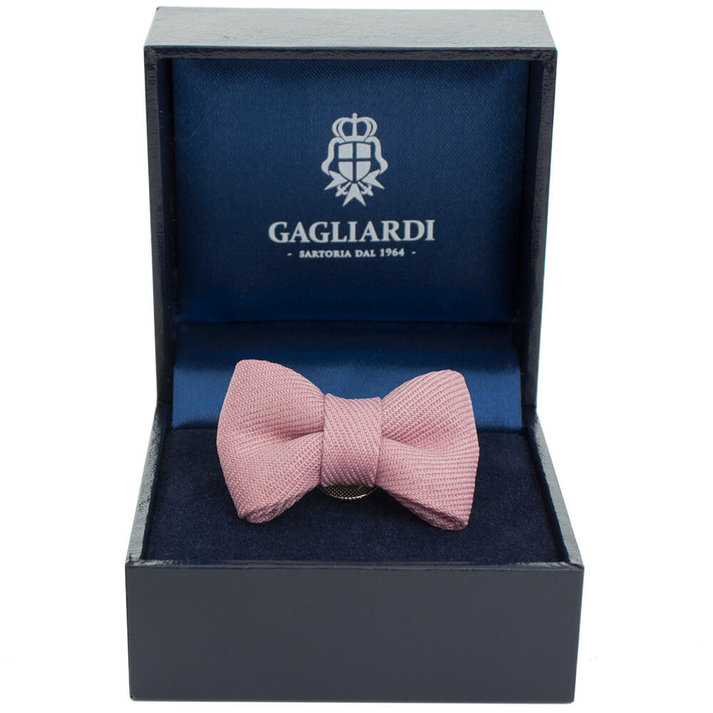 Bow Knot Pink Lapel Pin - Gagliardi