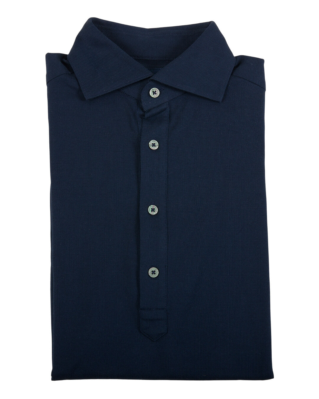 Navy Pique Popover