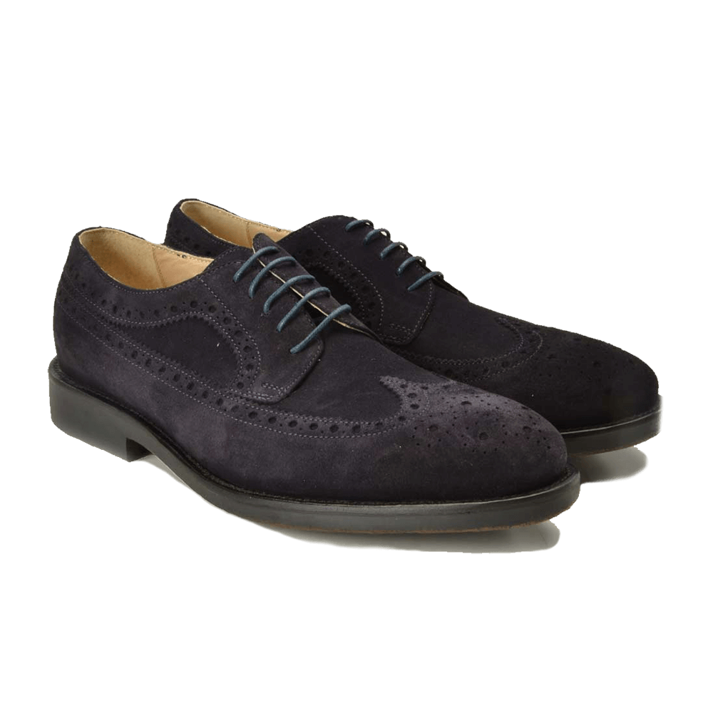 Blue Suede Brogues - Gagliardi