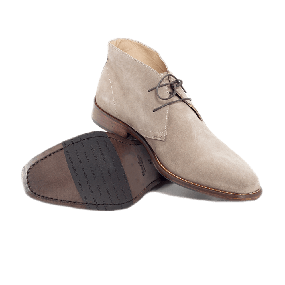 Grey Suede Desert Boots - Gagliardi