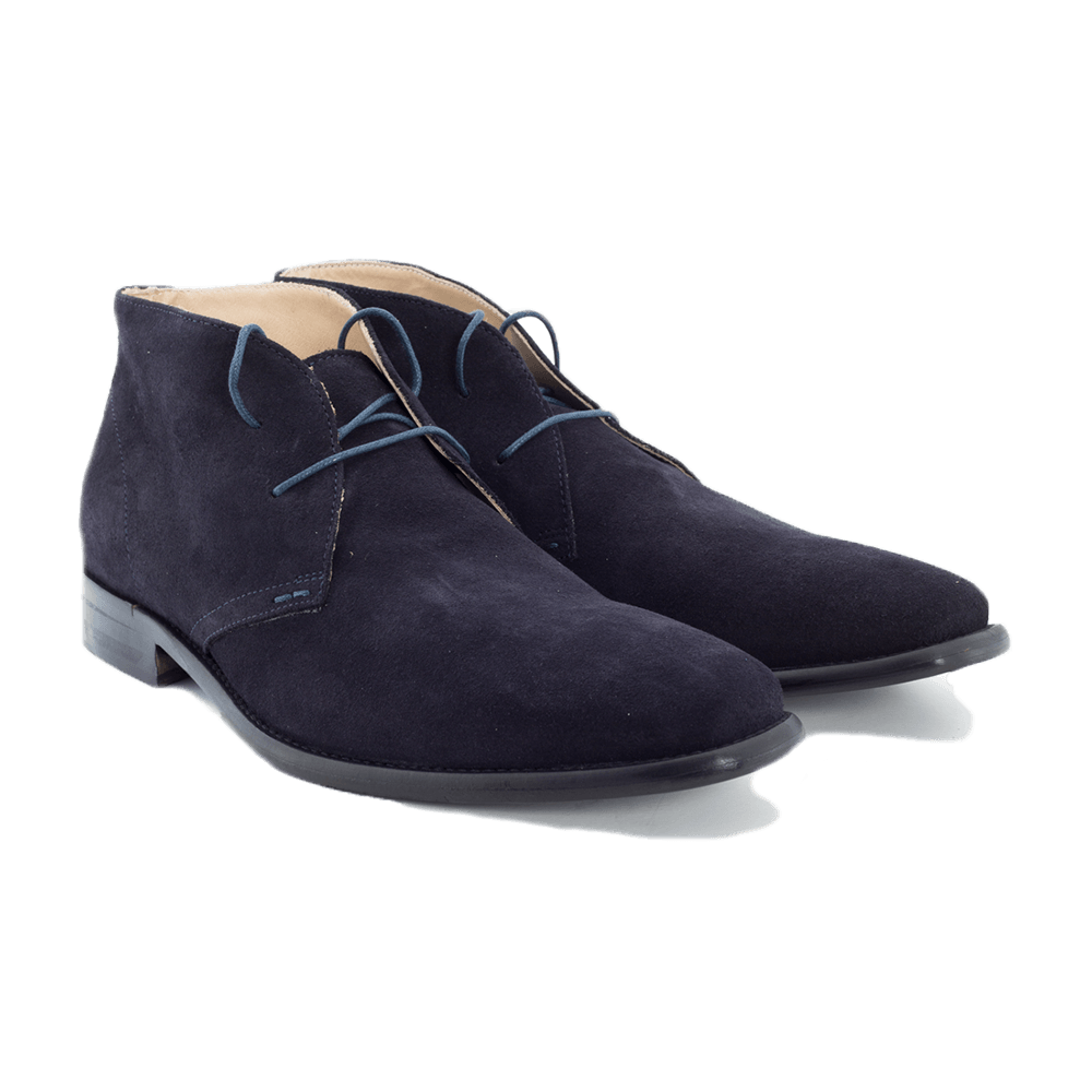 Navy Suede Desert Boots - Gagliardi