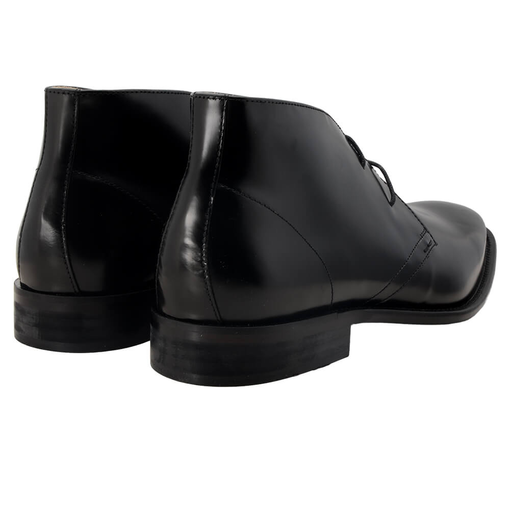 Black Leather Boots - Gagliardi