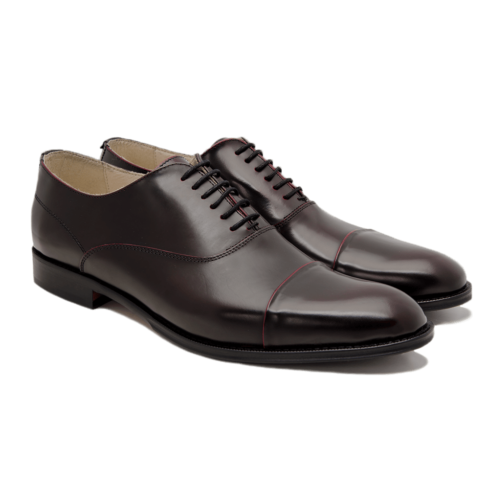 Burgundy Cap Toe Lace Up Shoe - Gagliardi