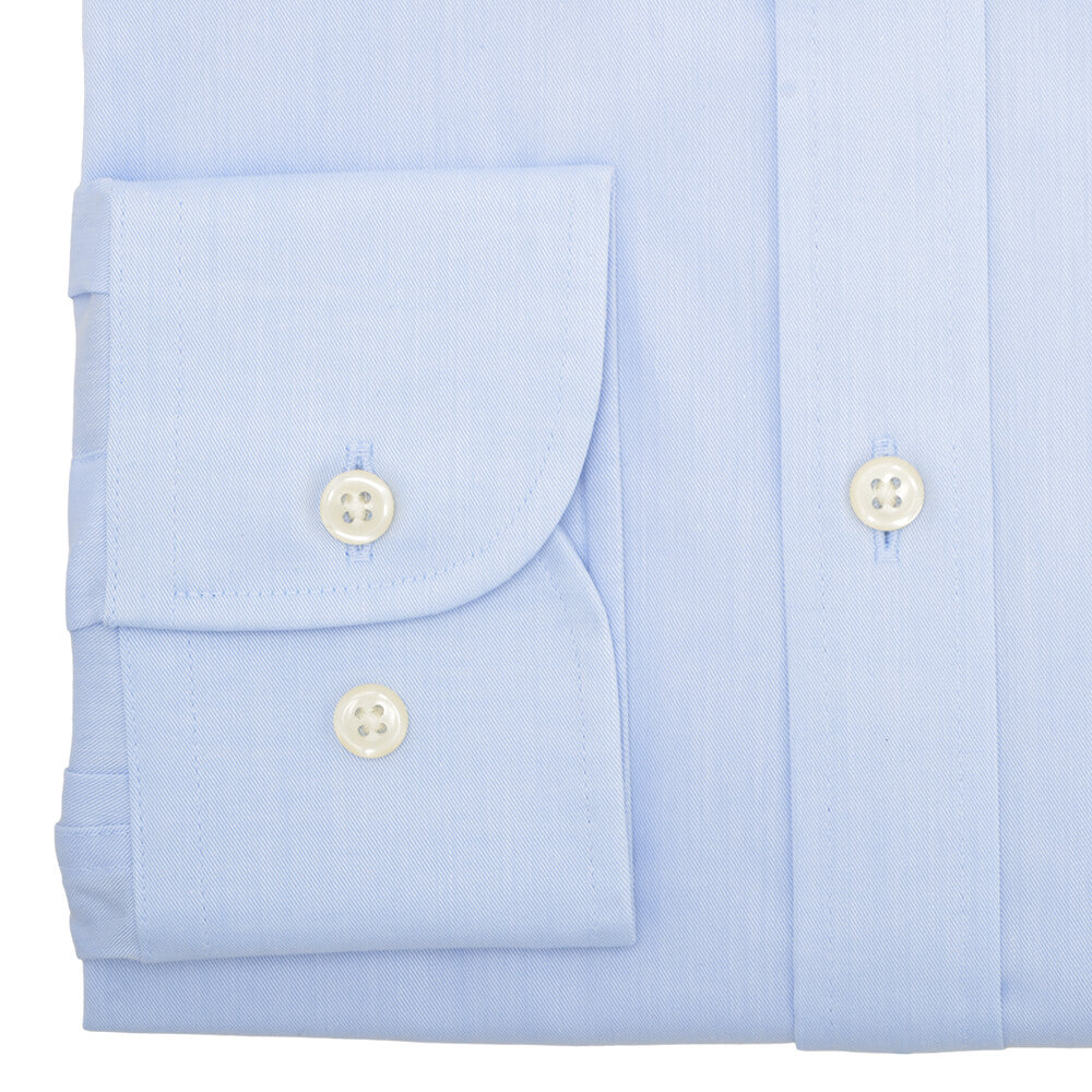 Slim Fit Sky Cutaway Collar Shirt - Gagliardi