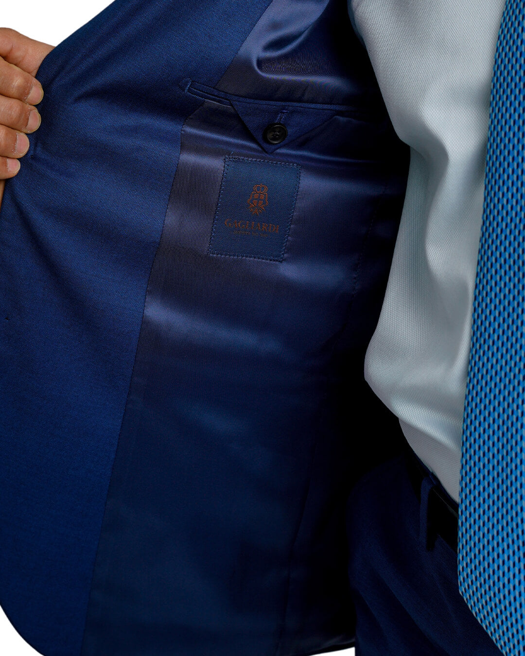Blue Twill Tonic Suit