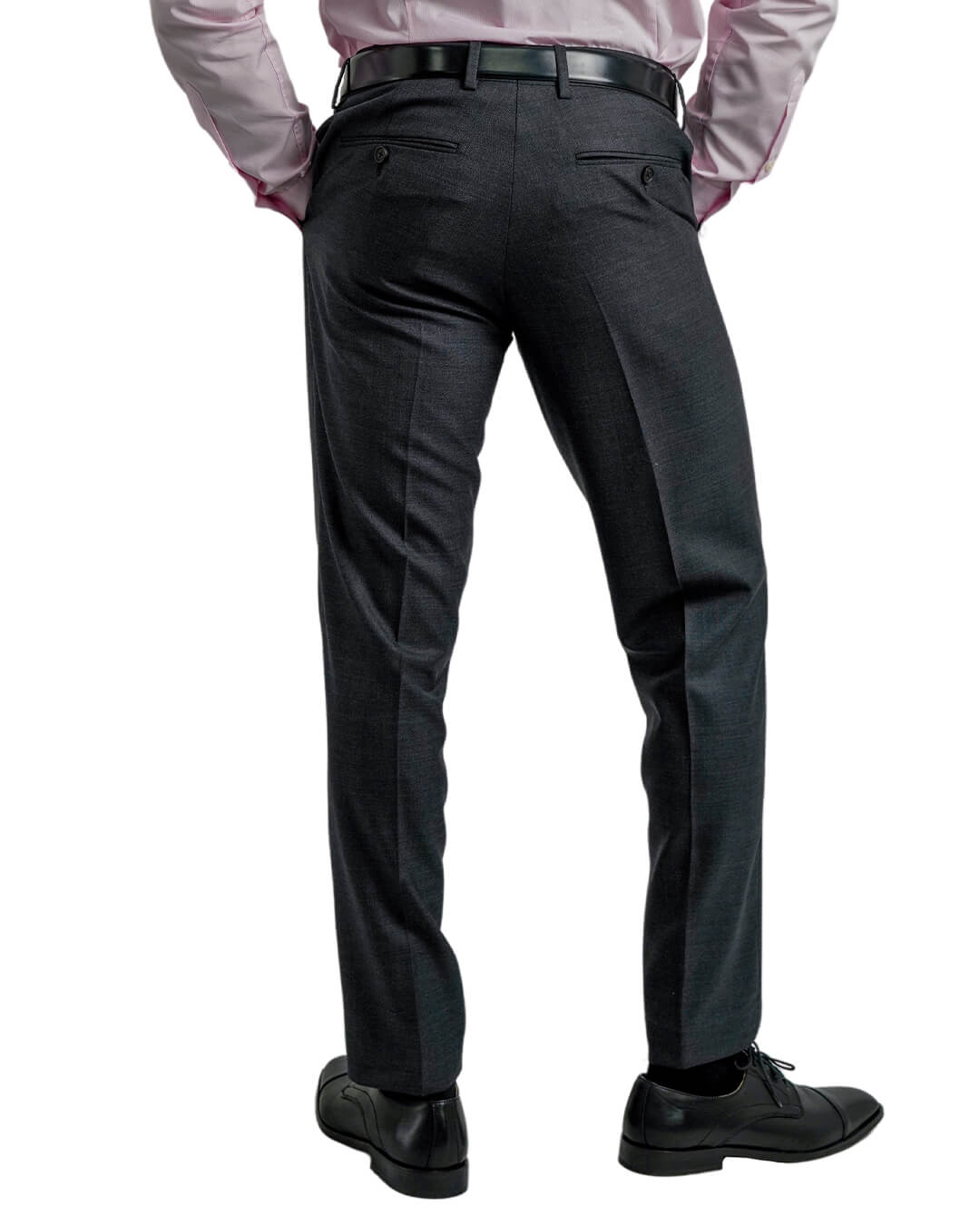 Charcoal Melange Twill Suit