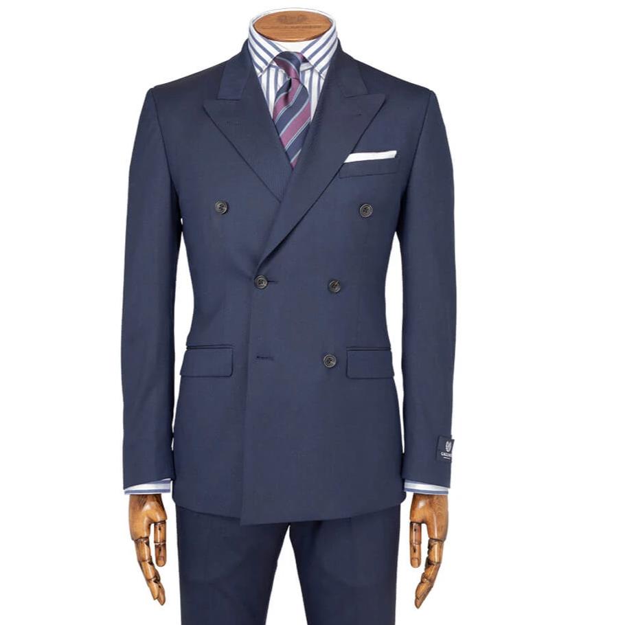 Royal Blue Twill Suit