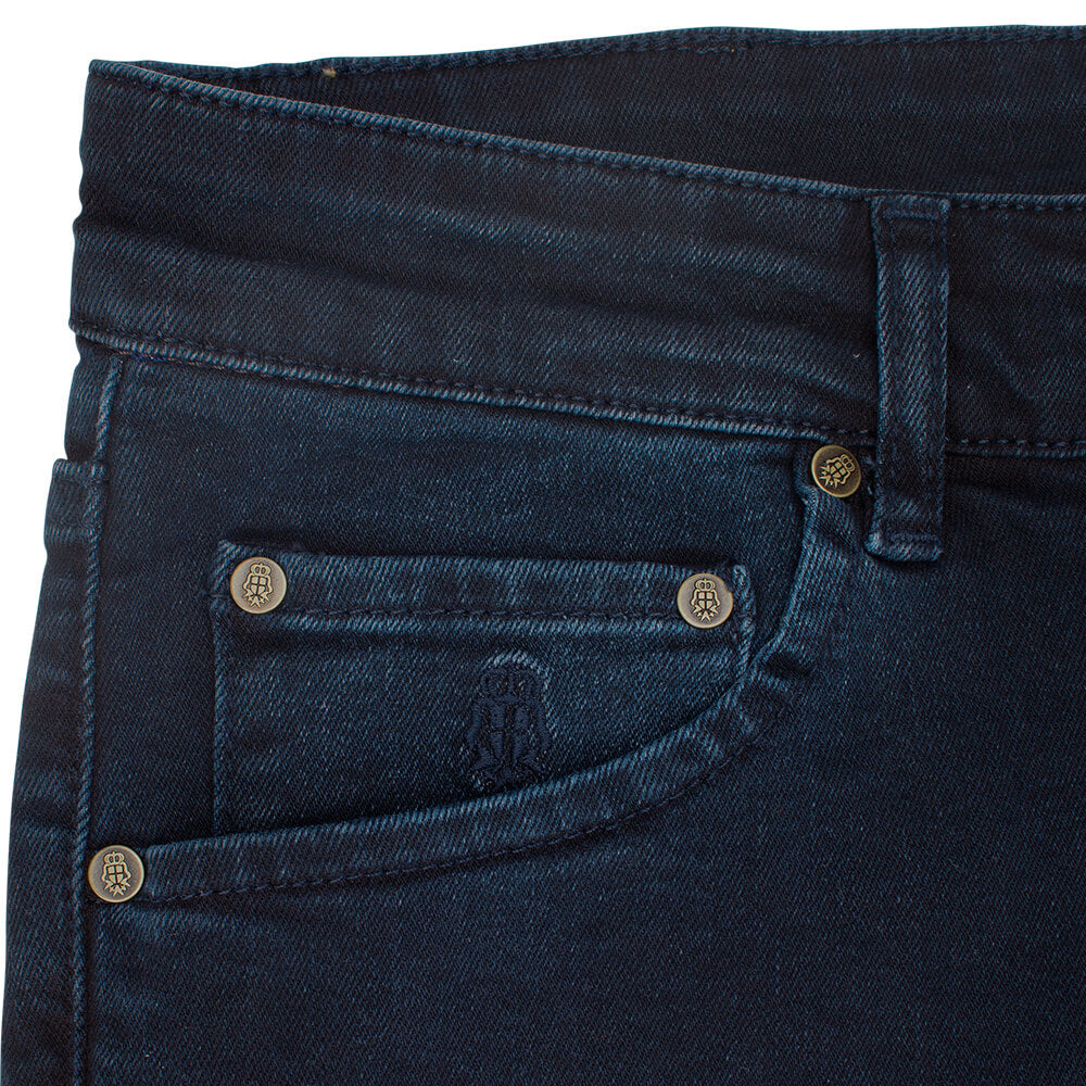 Navy Washed Jeans - Gagliardi