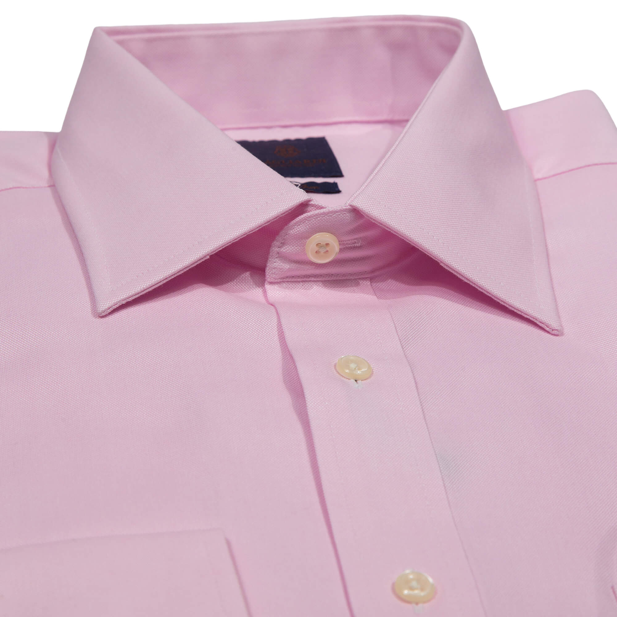 Tailored Fit Pink Oxford Non Iron Shirt