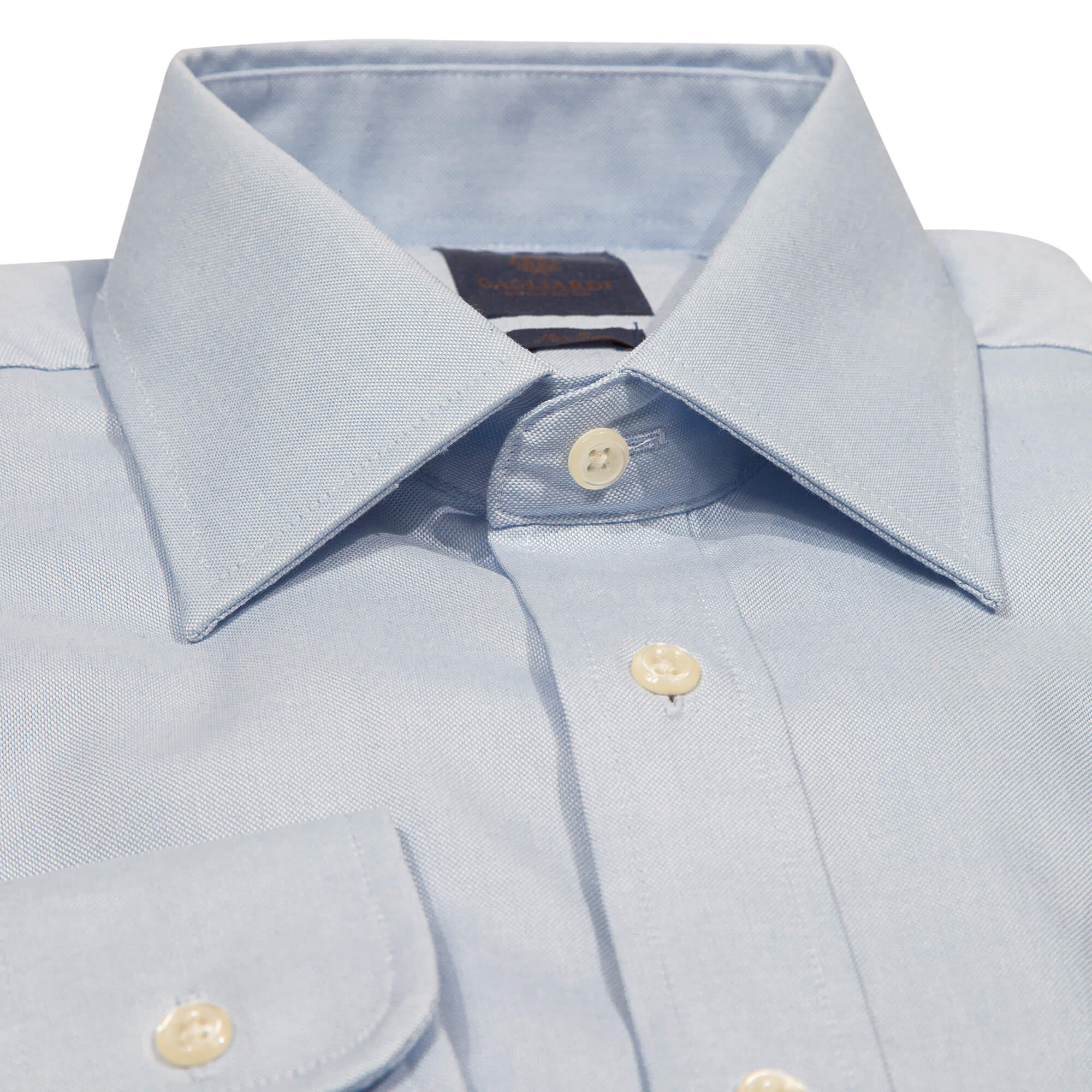 Tailored Fit Sky Oxford Non Iron Shirt