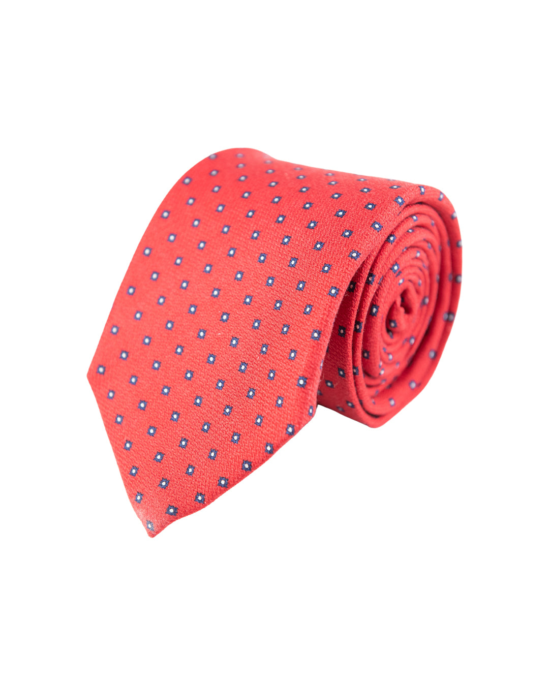 Red Tie With Diamonds