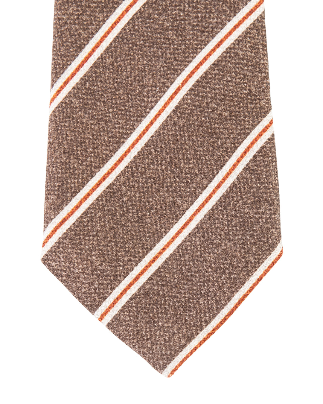 Brown Tie Stripe