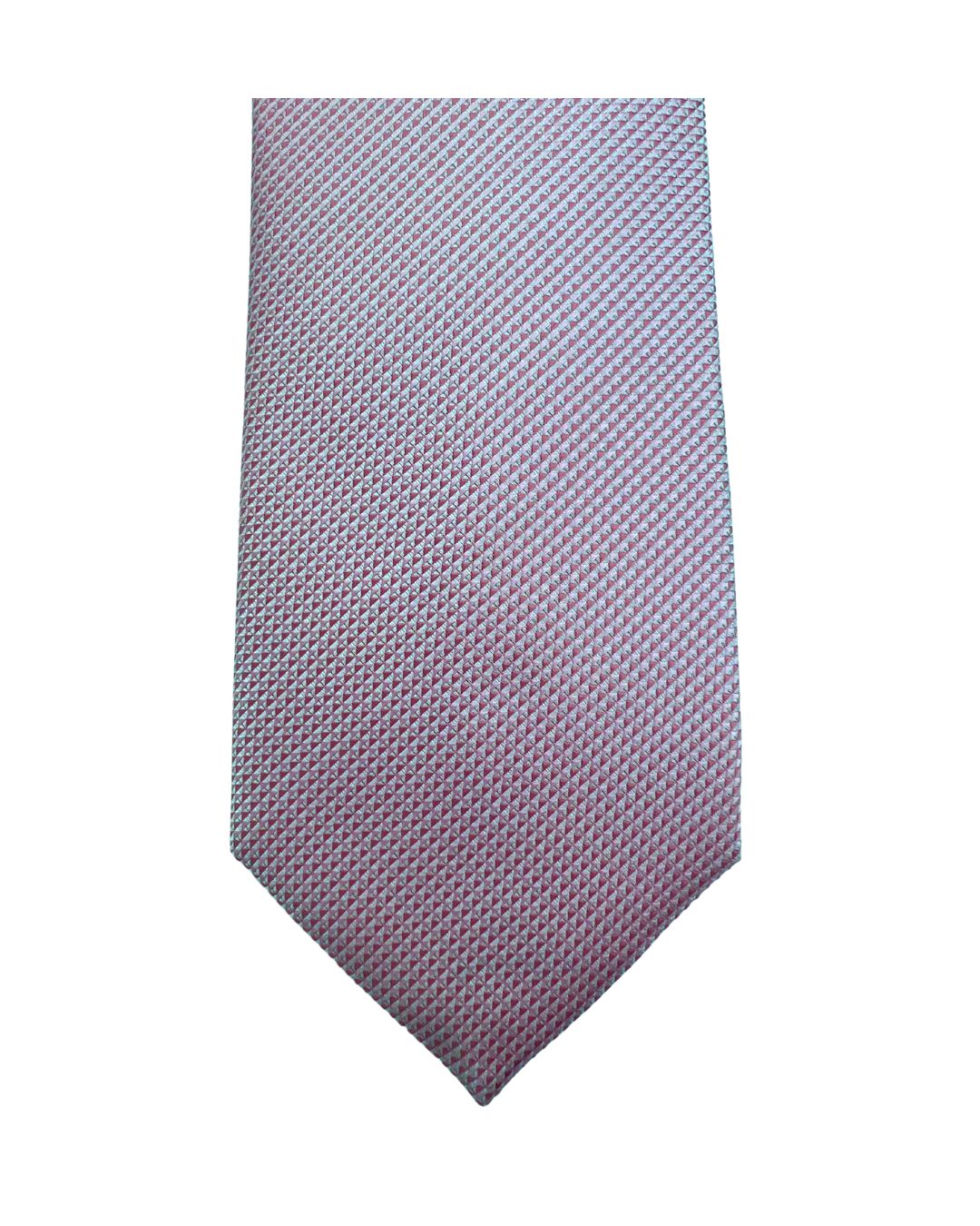 Pink Microweave Italian Silk Tie