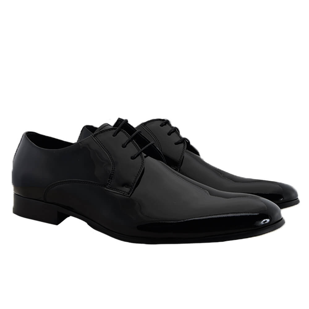 Black Patent Leather Dress Shoes - Gagliardi