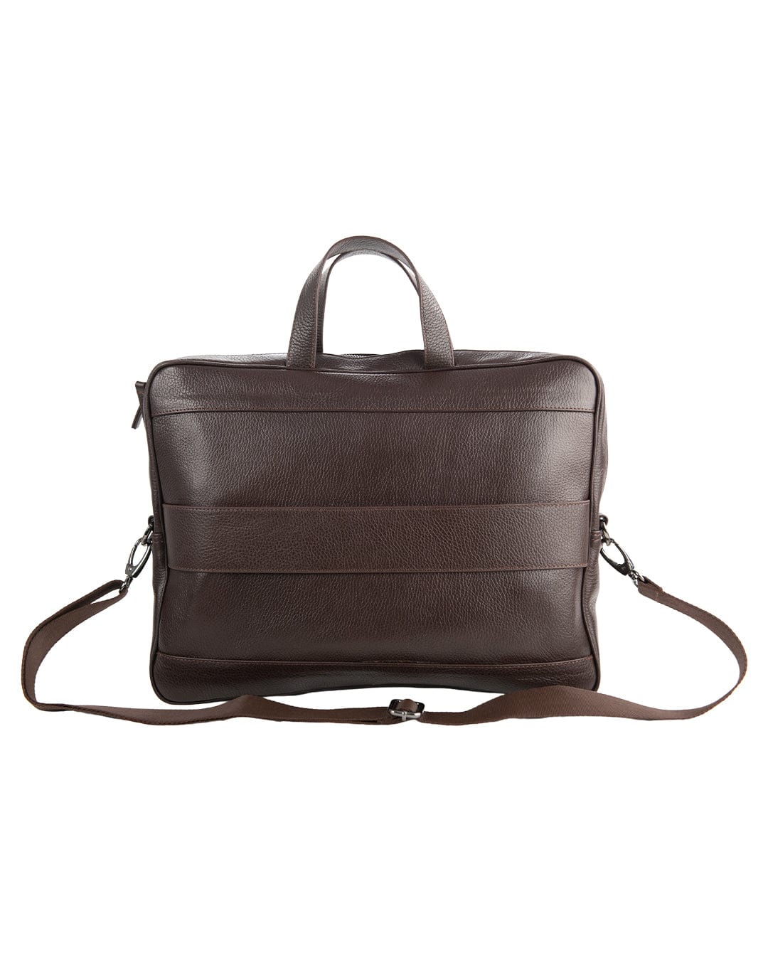 Gagliardi Bags ONE SIZE Gagliardi Scotch Grain Leather Brown Briefcase