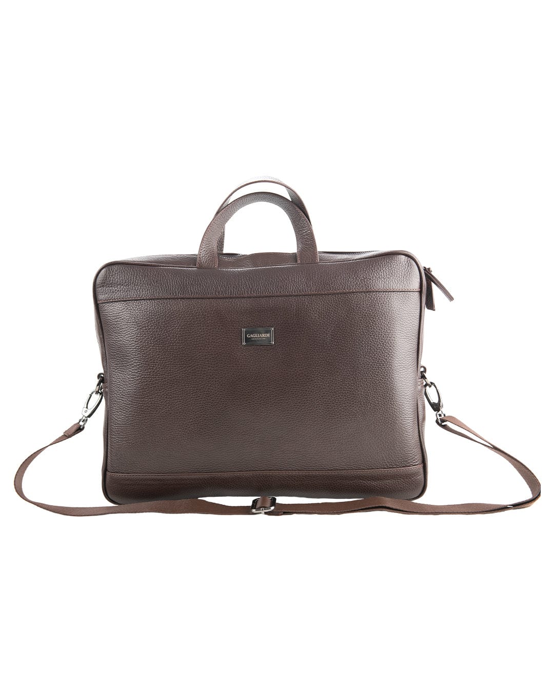 Gagliardi Bags ONE SIZE Gagliardi Scotch Grain Leather Brown Briefcase