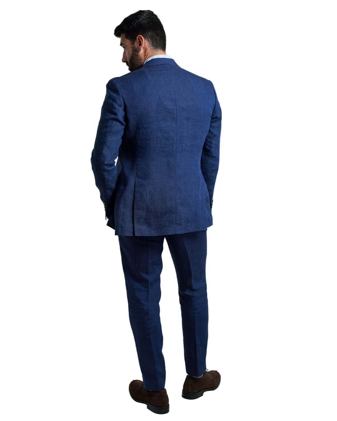 Gagliardi M&M Jackets Gagliardi Blue Linen Jacket