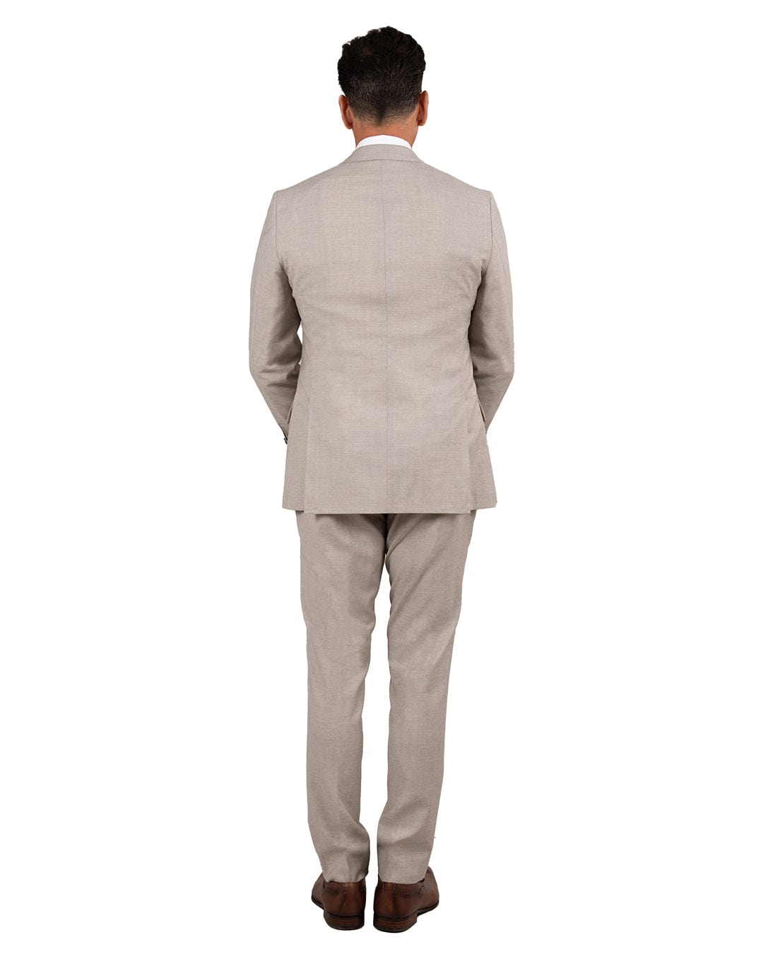 Gagliardi M&M Jackets Jacket Mixer Reda Wool Chambray Beige5