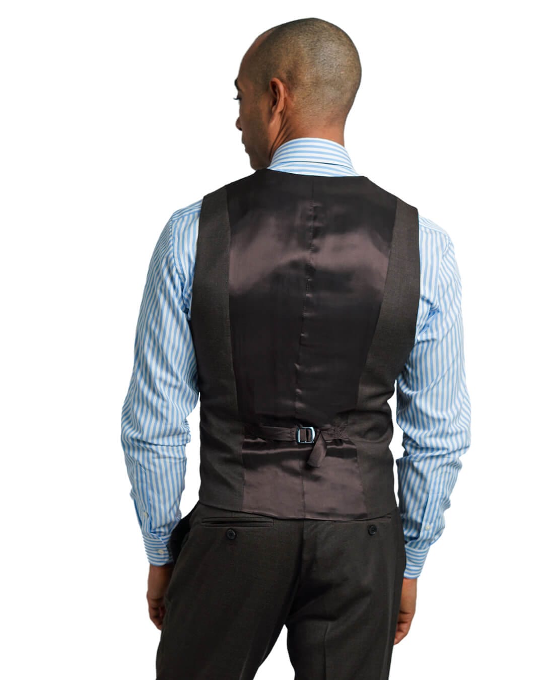 Gagliardi M&M Waistcoats Gagliardi Brown Reda Twill Waistcoat