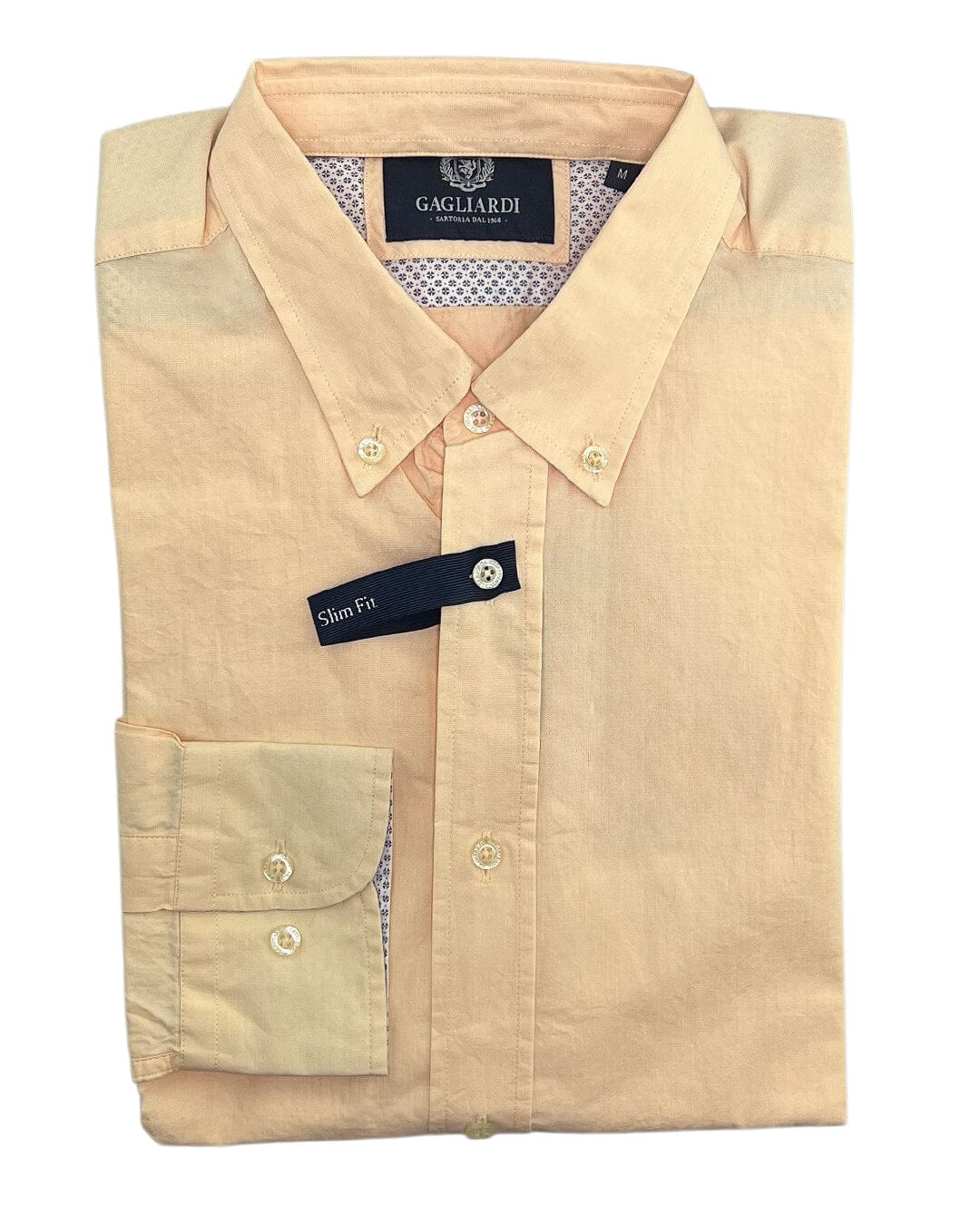 Gagliardi Shirts Gagliardi Apricot Oxford Shirt