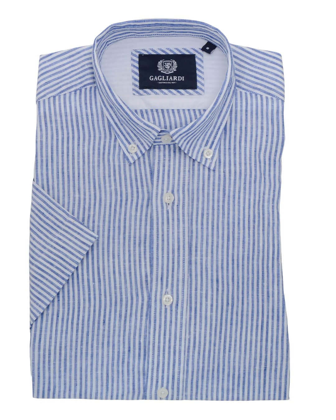 Gagliardi Shirts Gagliardi Royal with Bengaline Striped Shirt