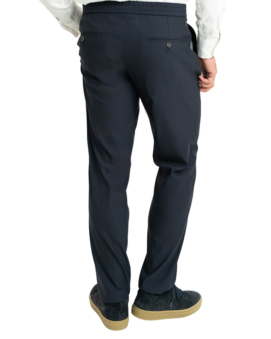 Gagliardi Trousers Gagliardi Navy Ultra Comfort Stretch Trousers