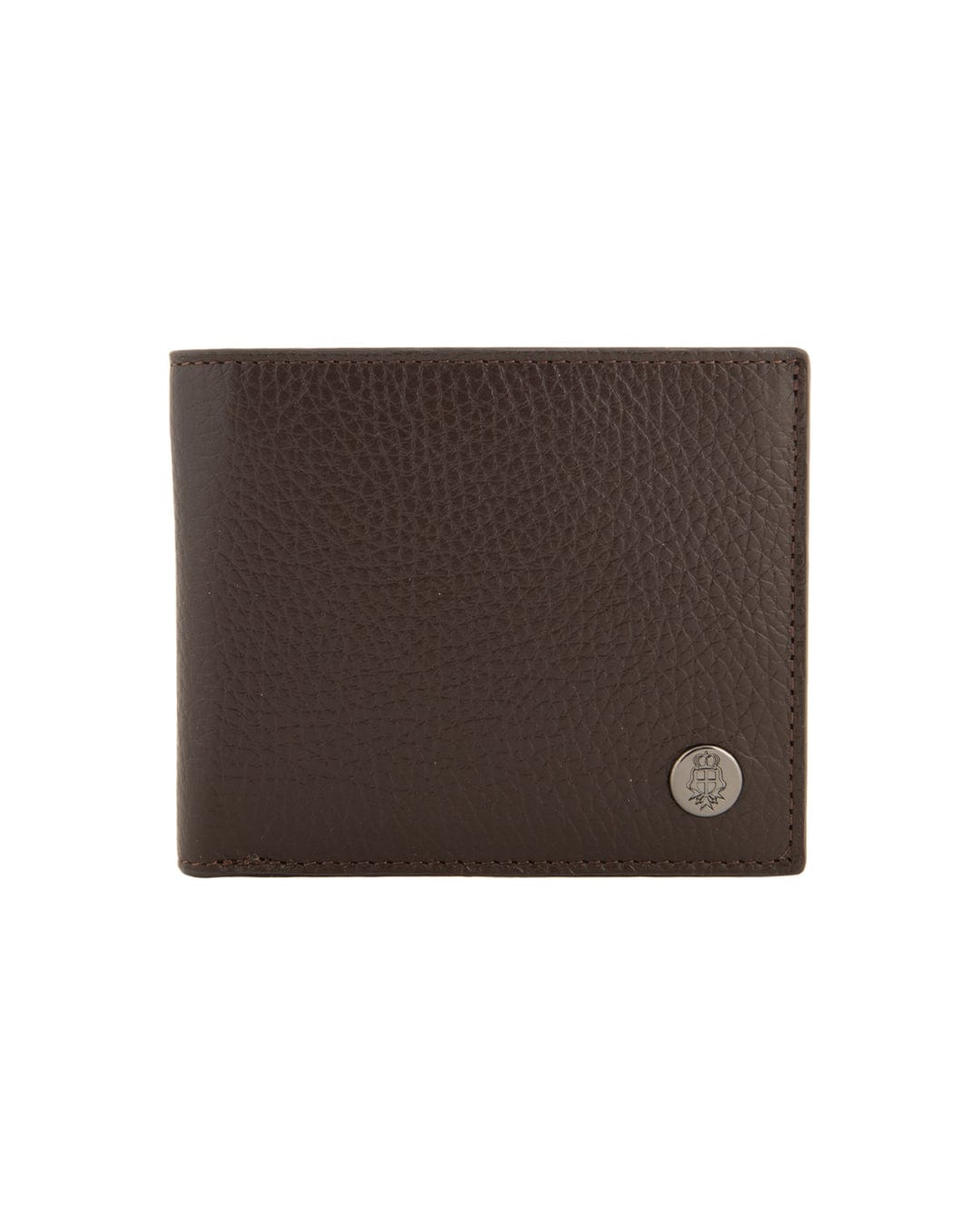 Gagliardi Wallets ONE SIZE Gagliardi Scotch Grain Leather Brown Wallet