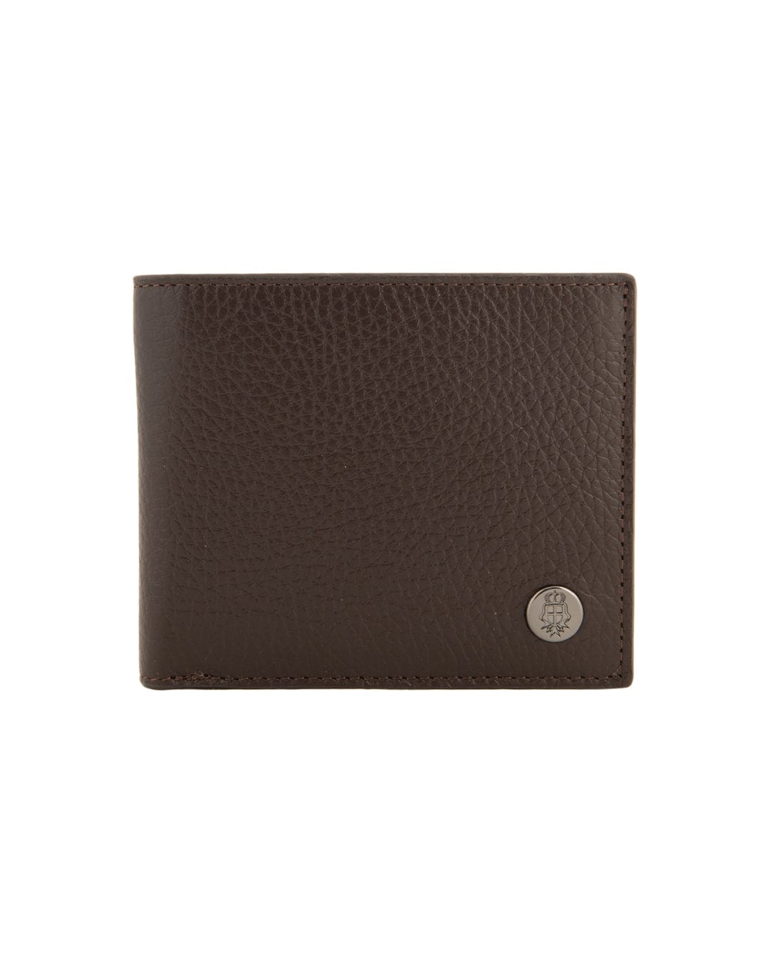 Gagliardi Wallets ONE SIZE Gagliardi Scotch Grain Leather Brown Wallet